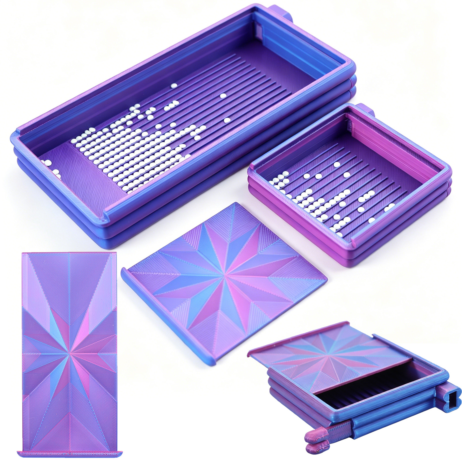 Embroidery Kit Starter - 3 in 1 Gradient Color Diamond