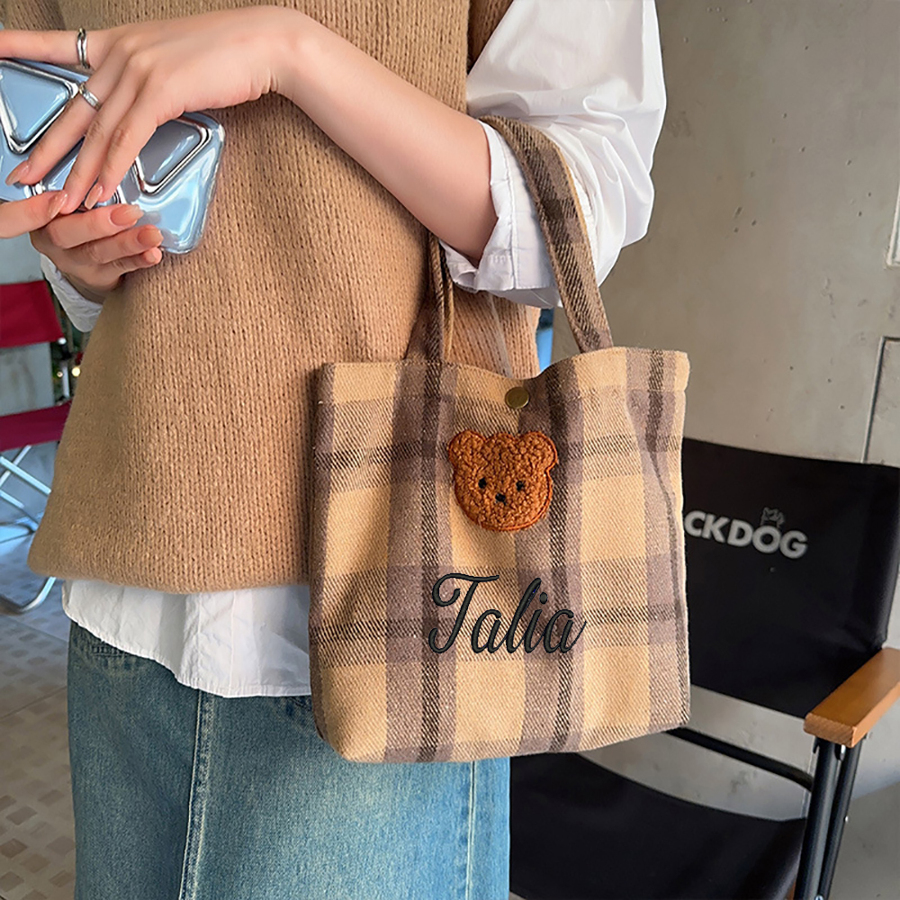 Embroidery Cloth - Ladies Handbag, Custom Embroidery Korean Version
