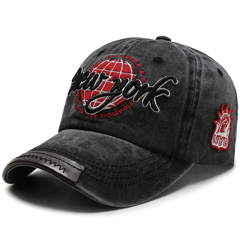 Embroidery York - Vintage New York Embroidered Baseball Cap
