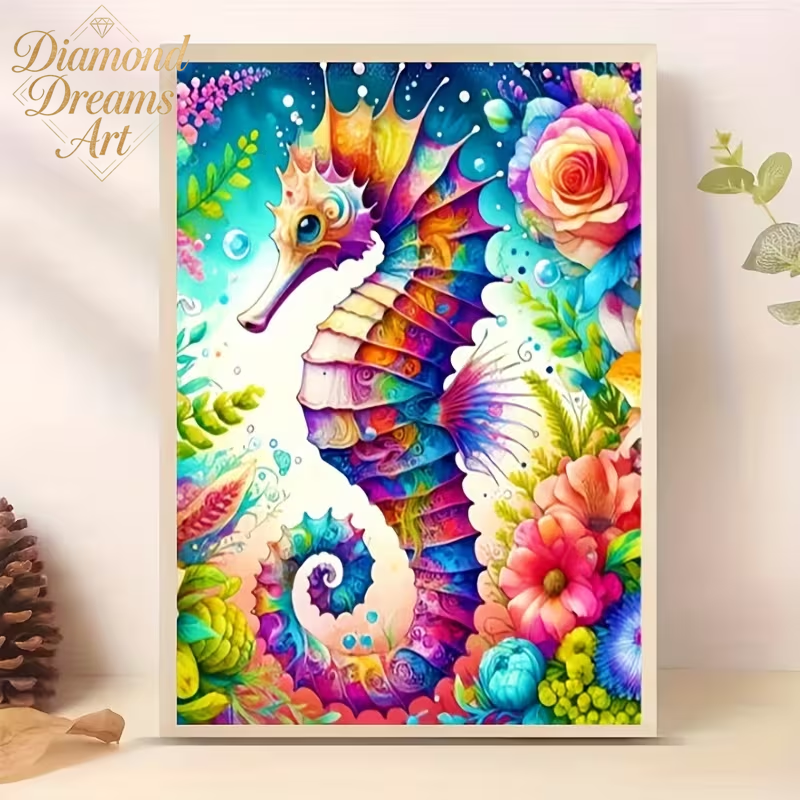 Printed Embroidery Kit - Frameless,5D DIY Diamond Painting Set -