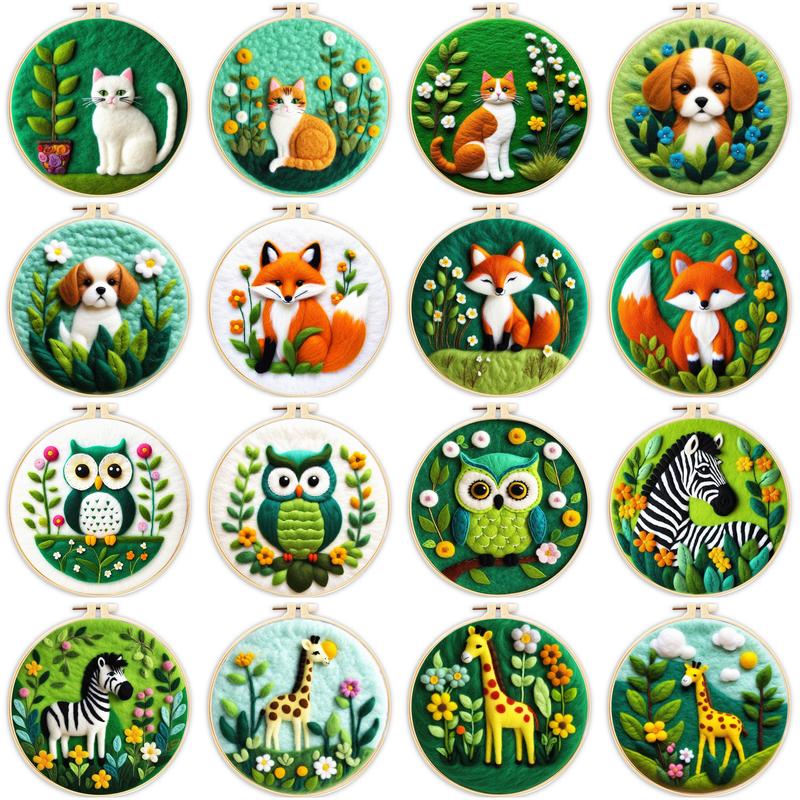 CHENISTORY Diy Wool Needle Fel - Embroidery Kit Starter review and price