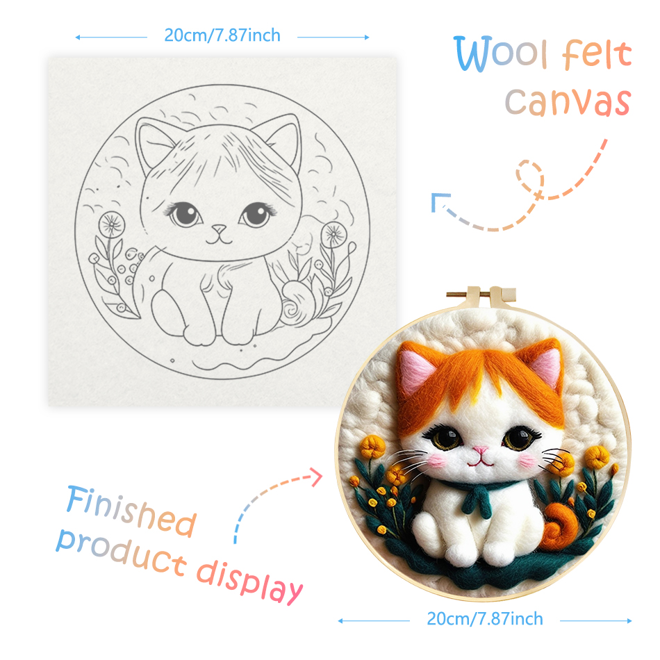 CHENISTORY Diy Wool Needle Fel - Embroidery Kit Starter review and price