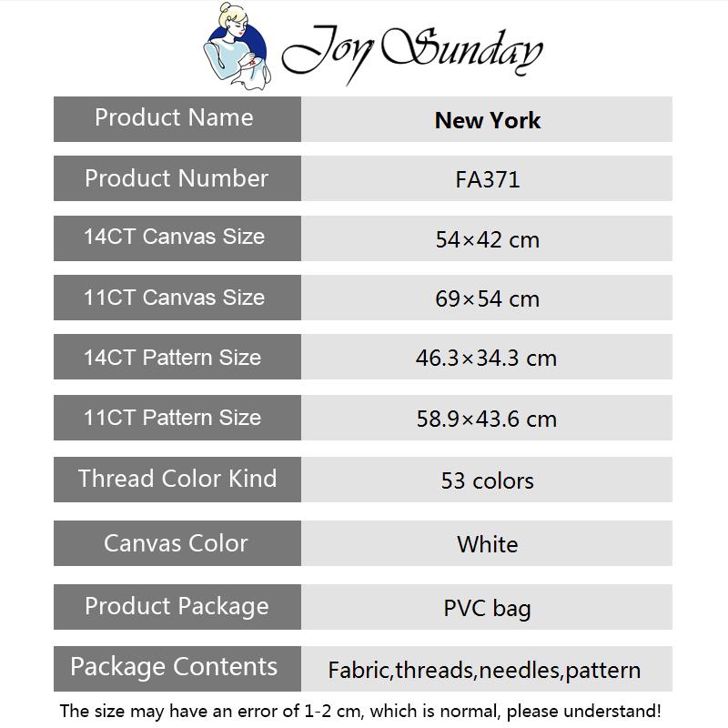 Joy Sunday Cross Stitch Kits 1 - Embroidery York review and price