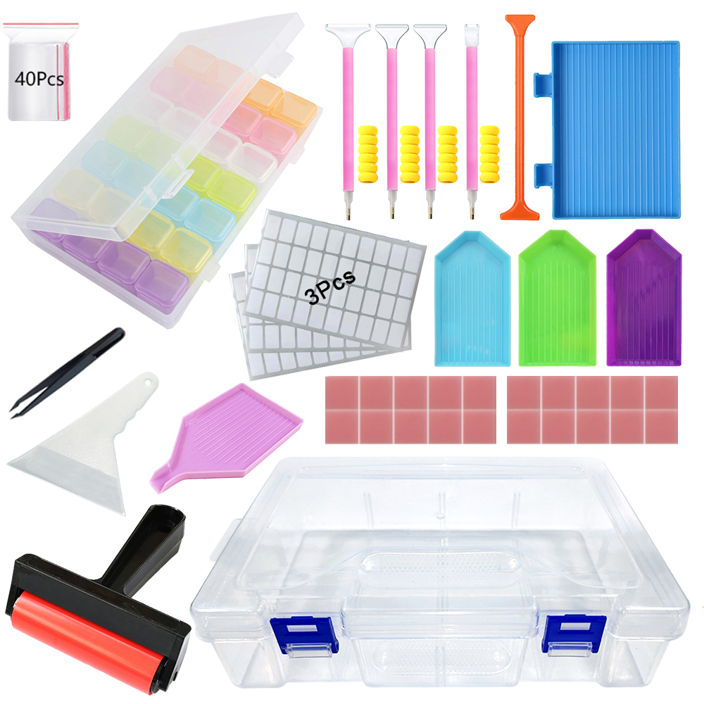 Diamond Painting Tools Kit wit - Embroidery Kit Starter review and price