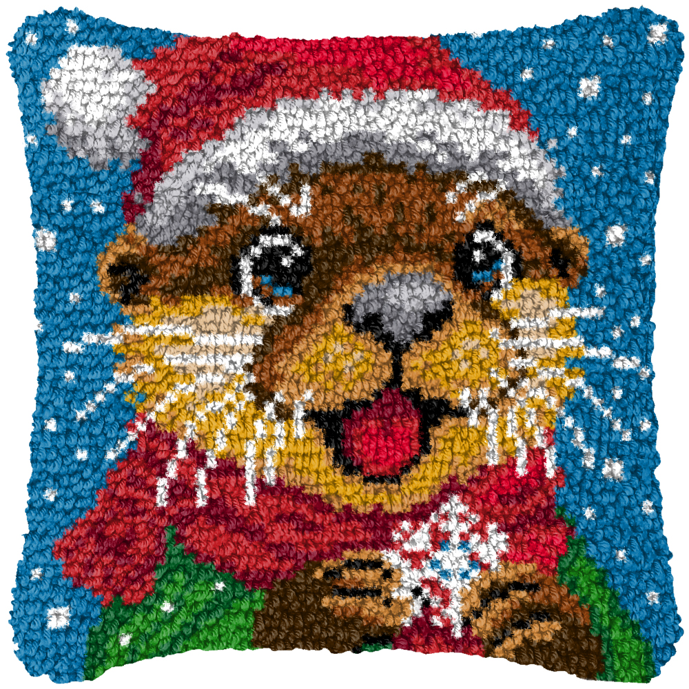 Christmas Latch Hook Kits Smyr - Printed Embroidery Kit review and price
