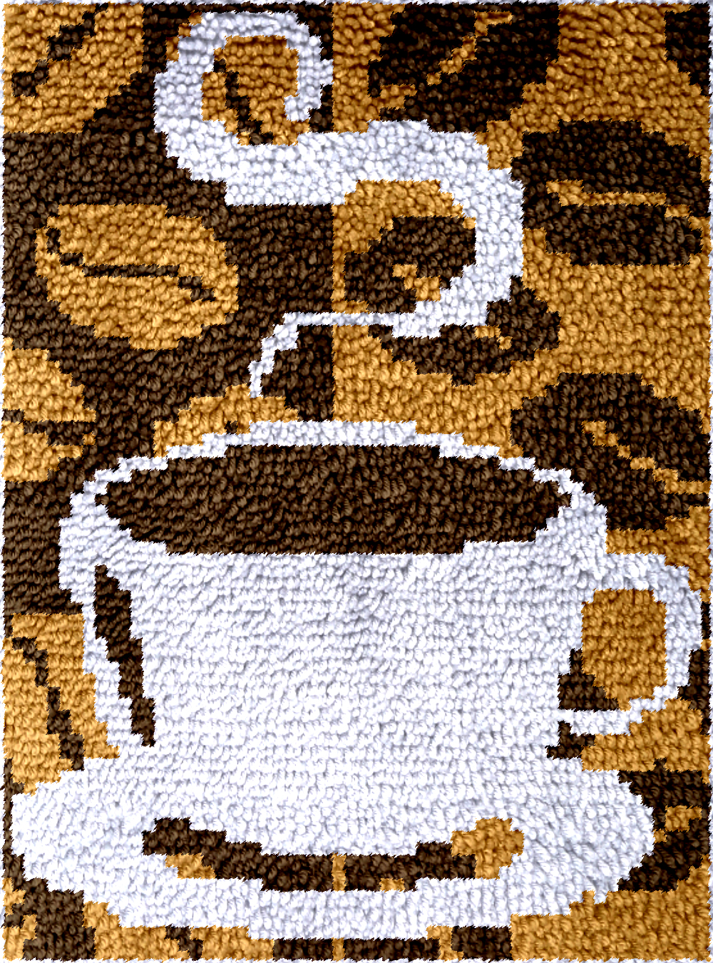 Embroidery Canvas Latch Hook K - Printed Embroidery Kit review and price