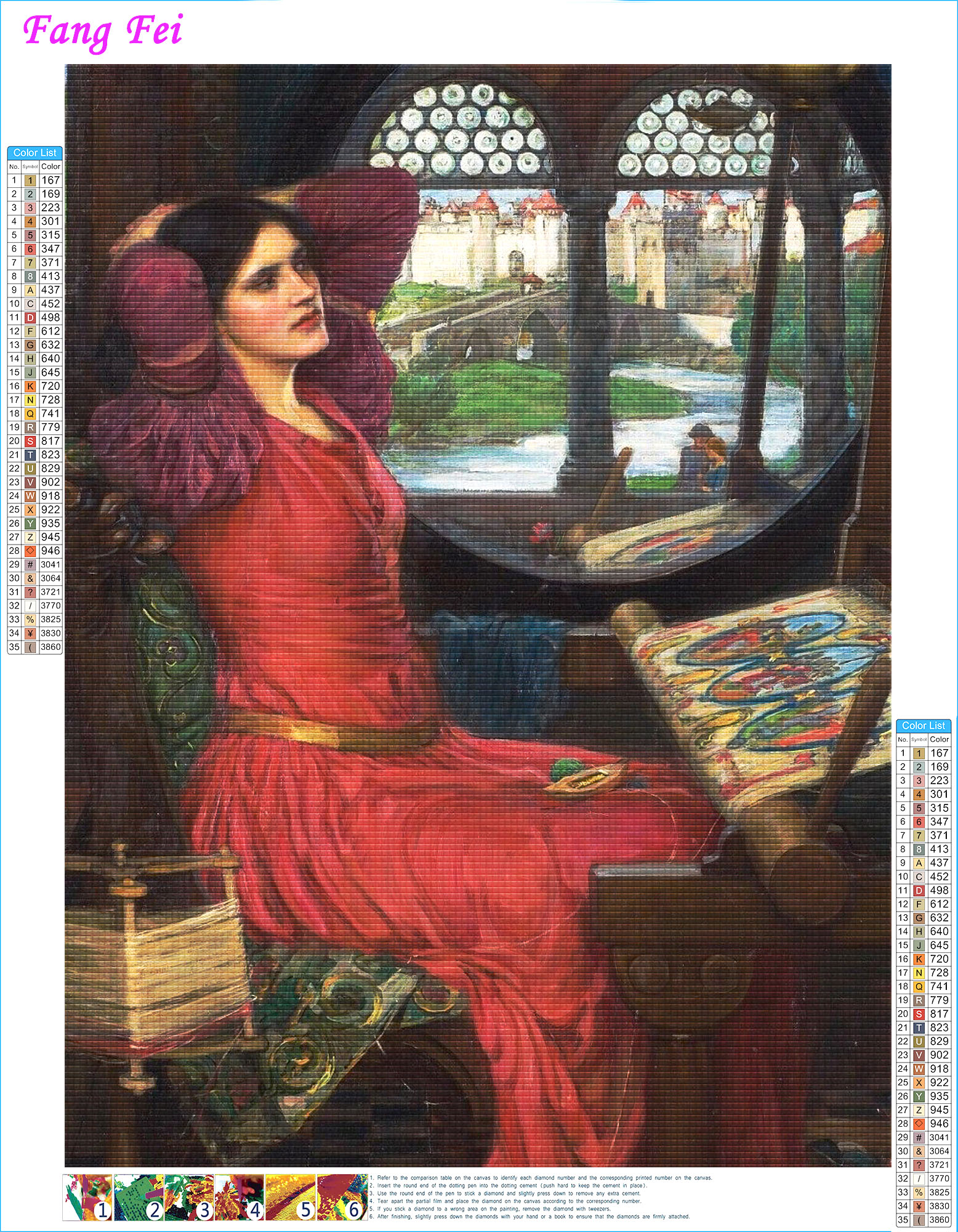 DIY Famous Artist John William - Embroidery Artist review and price