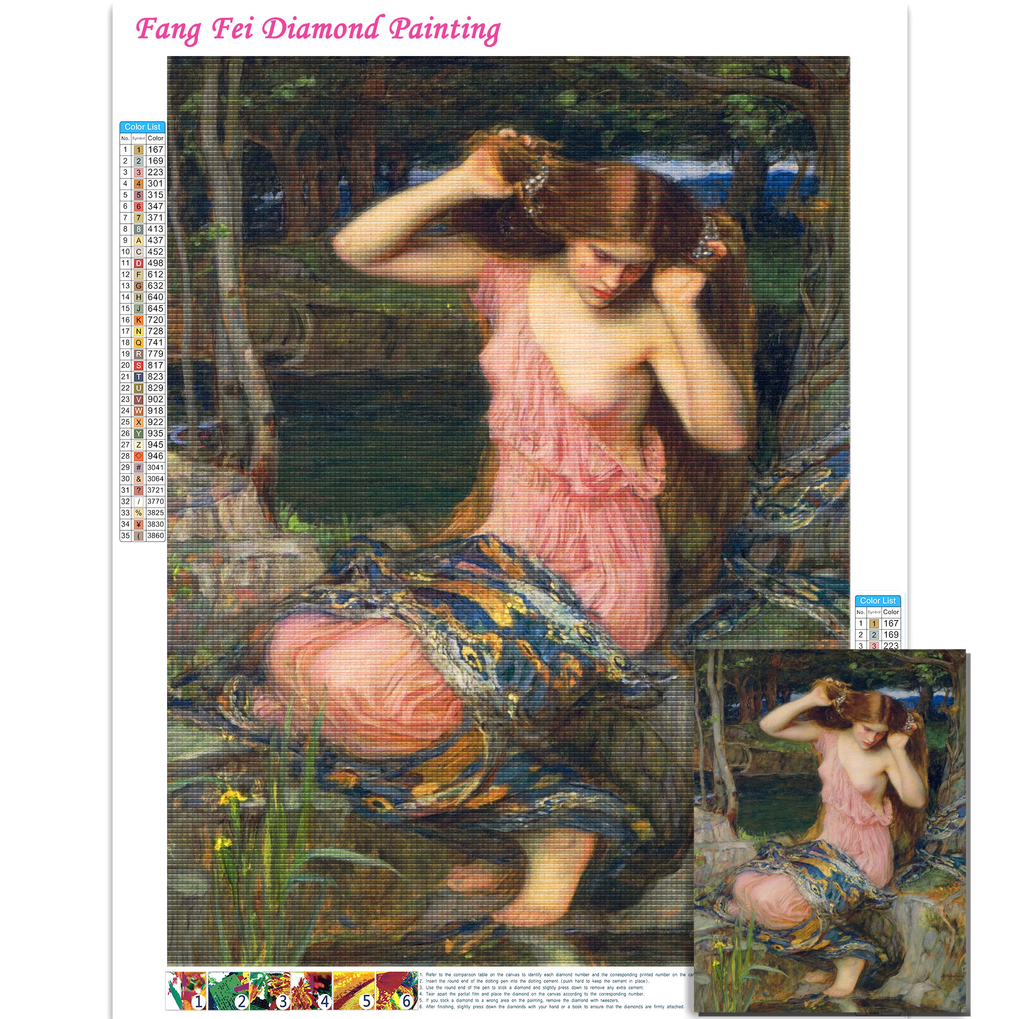 DIY Famous Artist John William - Embroidery Artist review and price