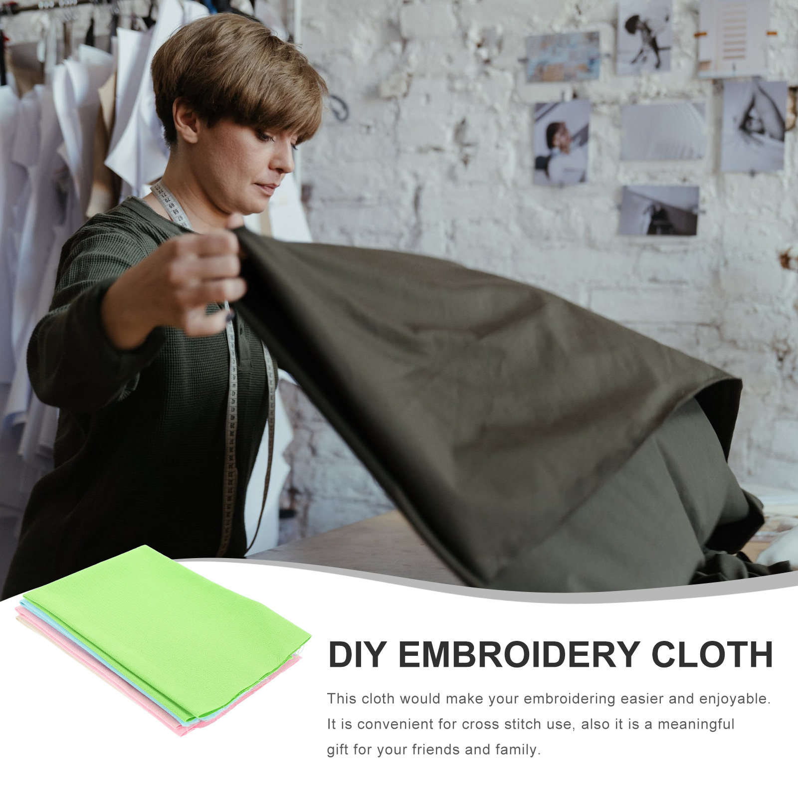 4Pcs DIY Embroidery Fabric Cot - Embroidery Cloth review and price