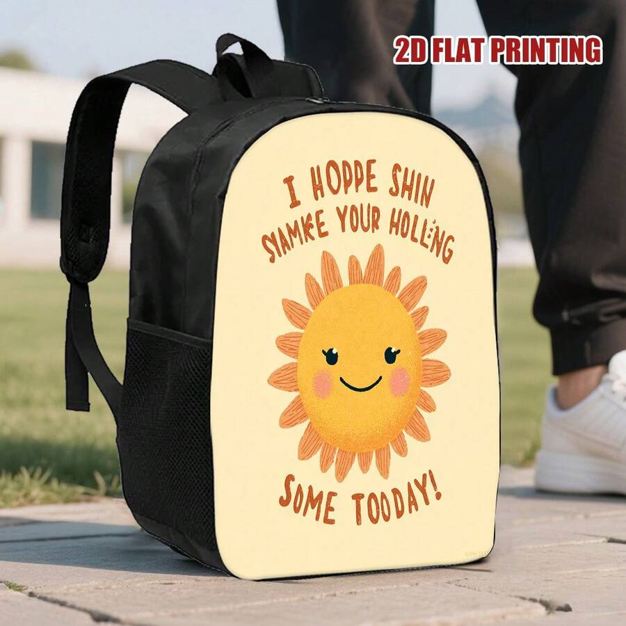 Fashion Sunshine Smiling Face  - Embroidery Bag review and price