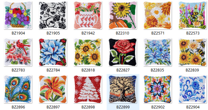 Bee latch hook kit rug canvas  - Printed Embroidery Kit review and price