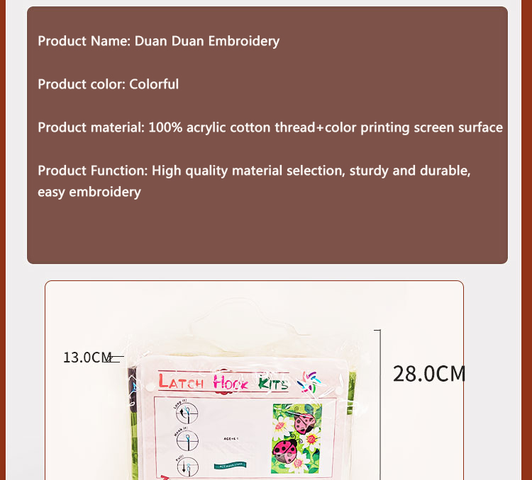 Bee latch hook kit rug canvas  - Printed Embroidery Kit review and price
