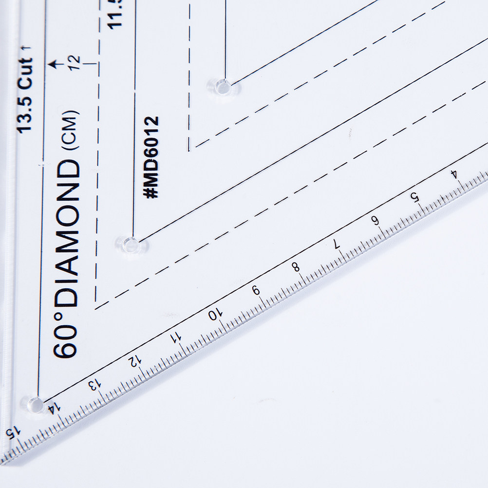 Acrylic Quilting Ruler 60 Degr - Embroidery And Quilting review and price