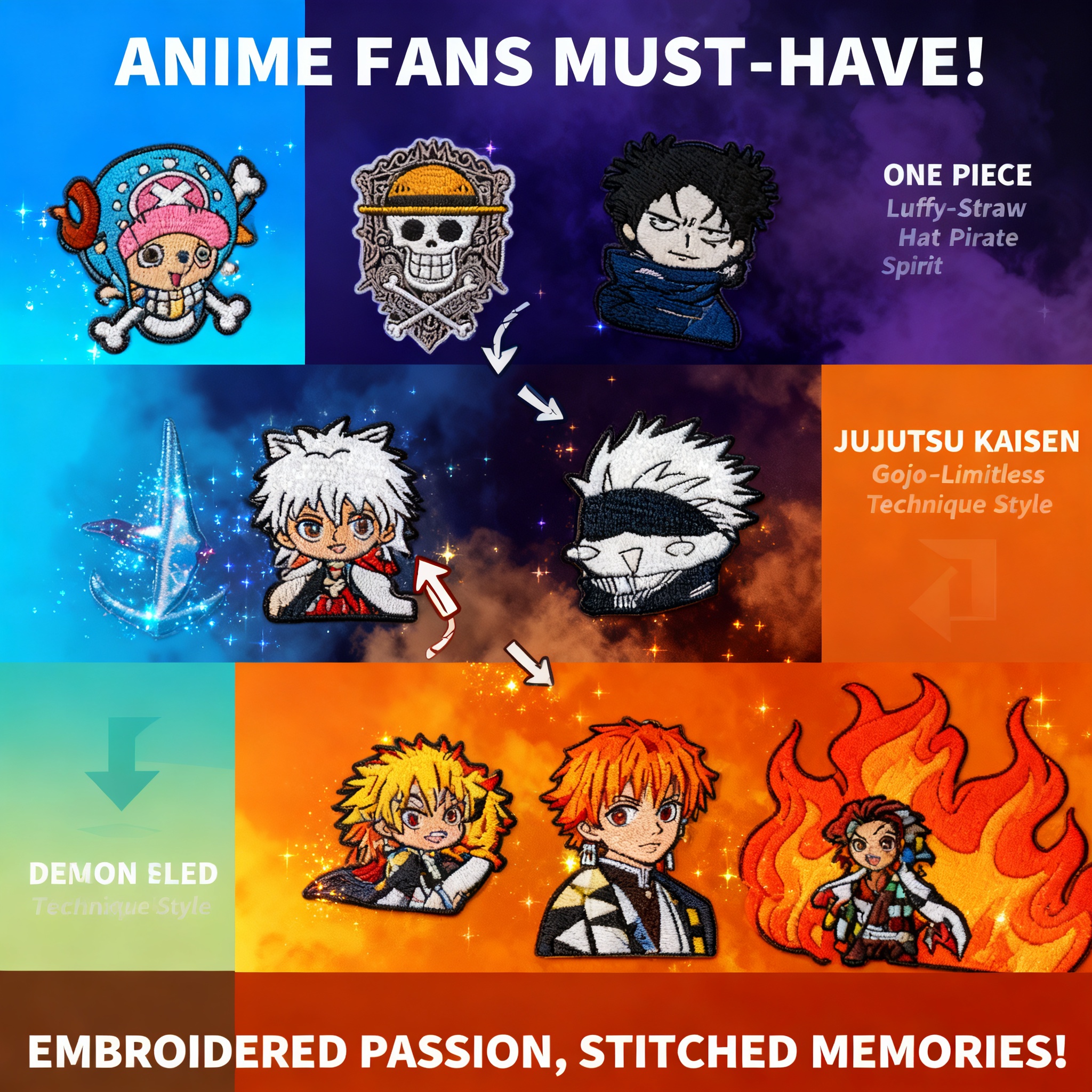 Anime Embroidery Patches for C - Embroidery Cloth review and price
