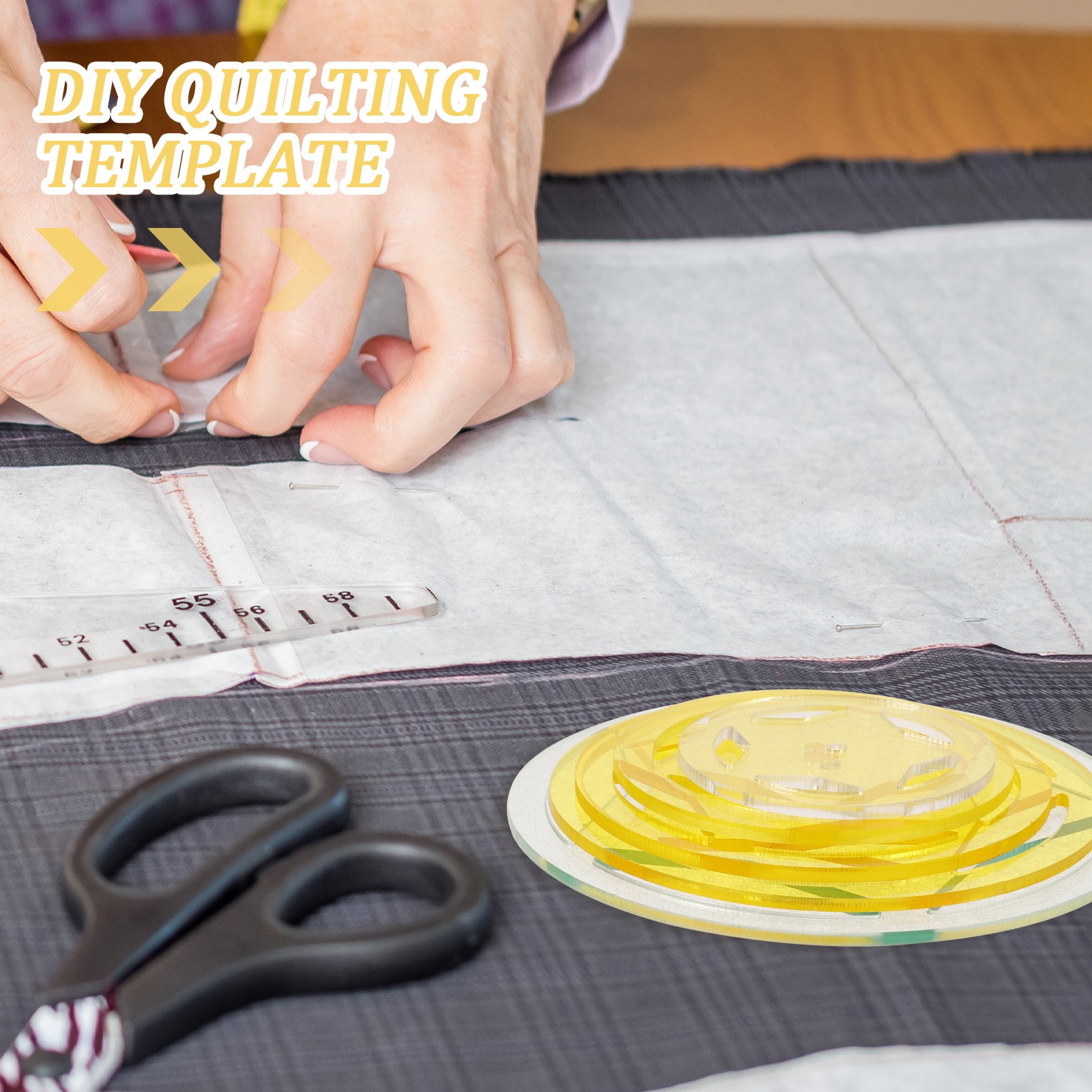 5Pcs Quilting Template Profess - Embroidery And Quilting review and price