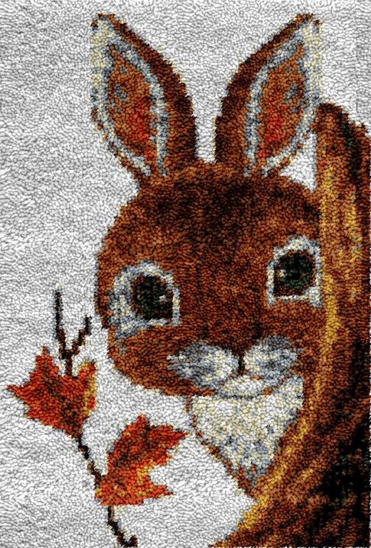 Animal Cartoon Latch Hook Embr - Printed Embroidery Kit review and price