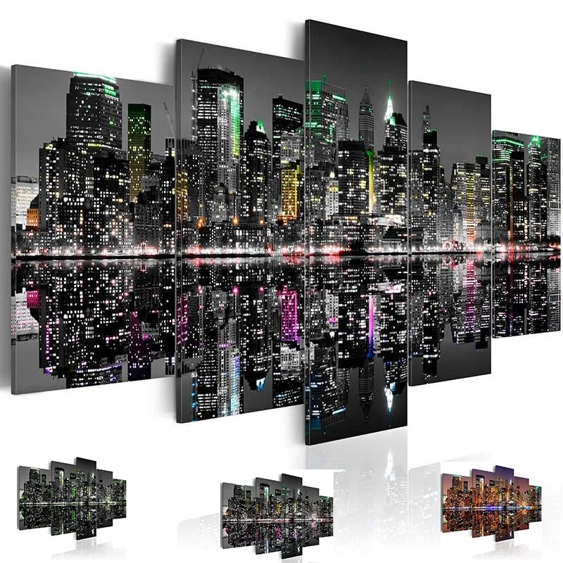 City Night Scenery Diy diamond - Embroidery York review and price