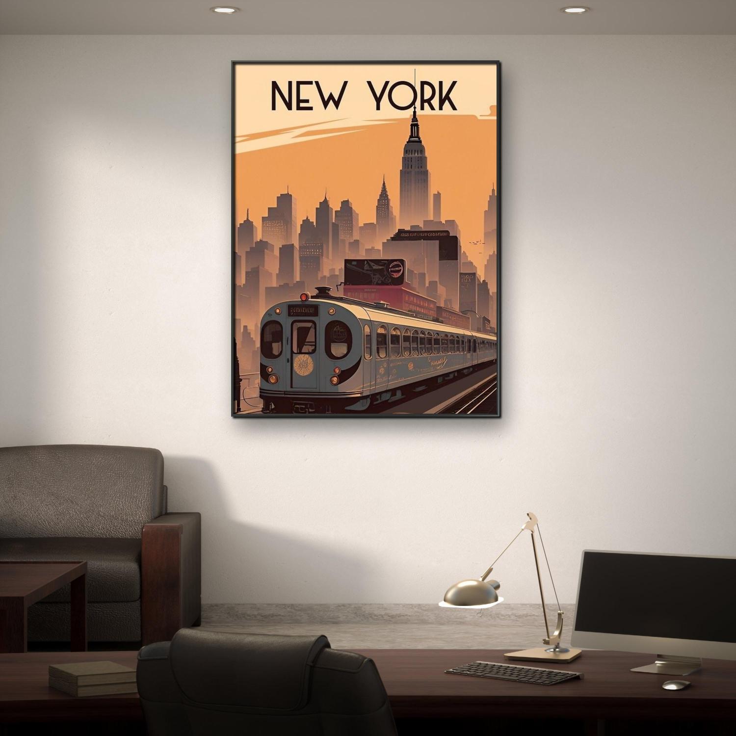 New York City Scenery DIY Diam - Embroidery York review and price