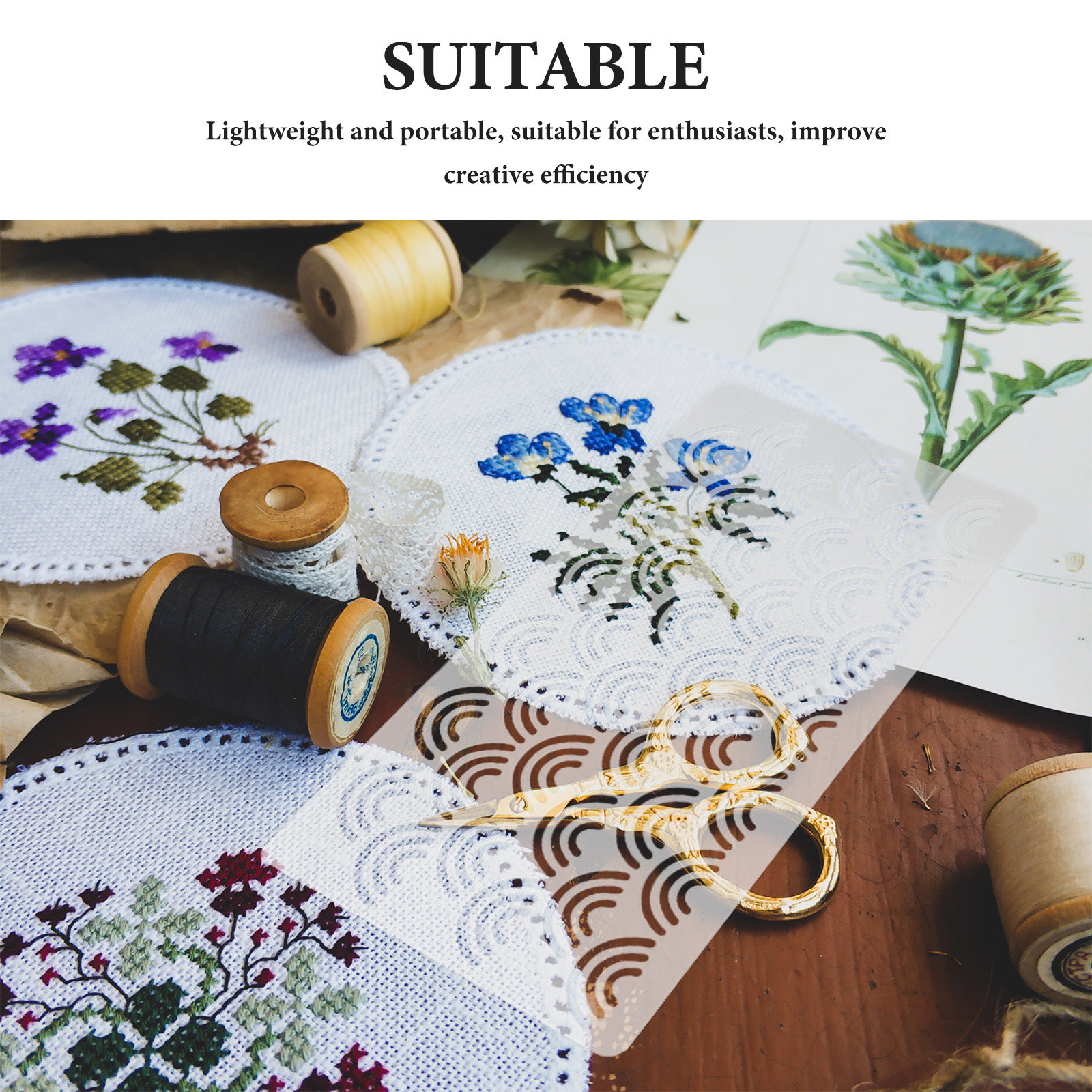 4Pcs Acrylic Quilting Template - Embroidery And Quilting review and price