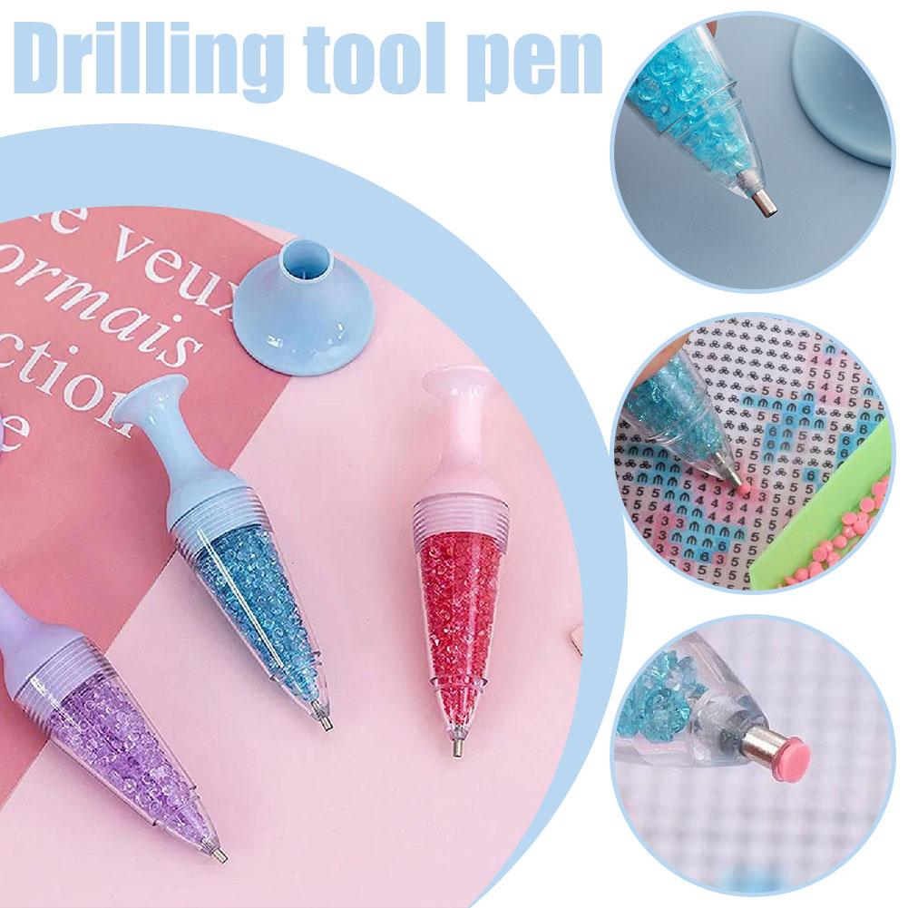 Vase Shaped Drill Pen Pen Craf - Embroidery Kit Starter review and price