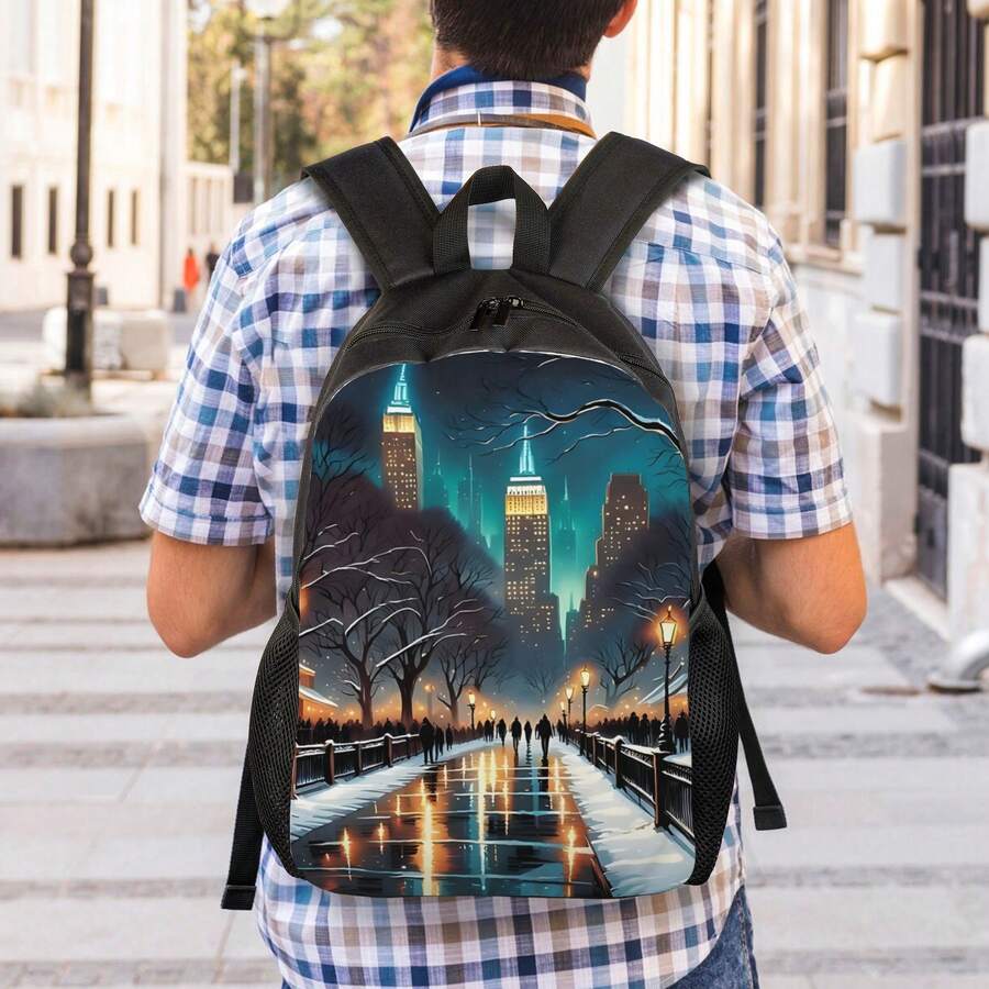 New York City Night Scene Prin - Embroidery York review and price