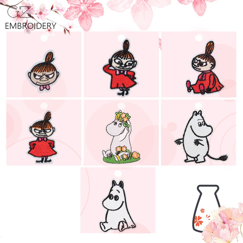 Moomin Cute Cartoon Embroidere - Embroidery Cloth review and price