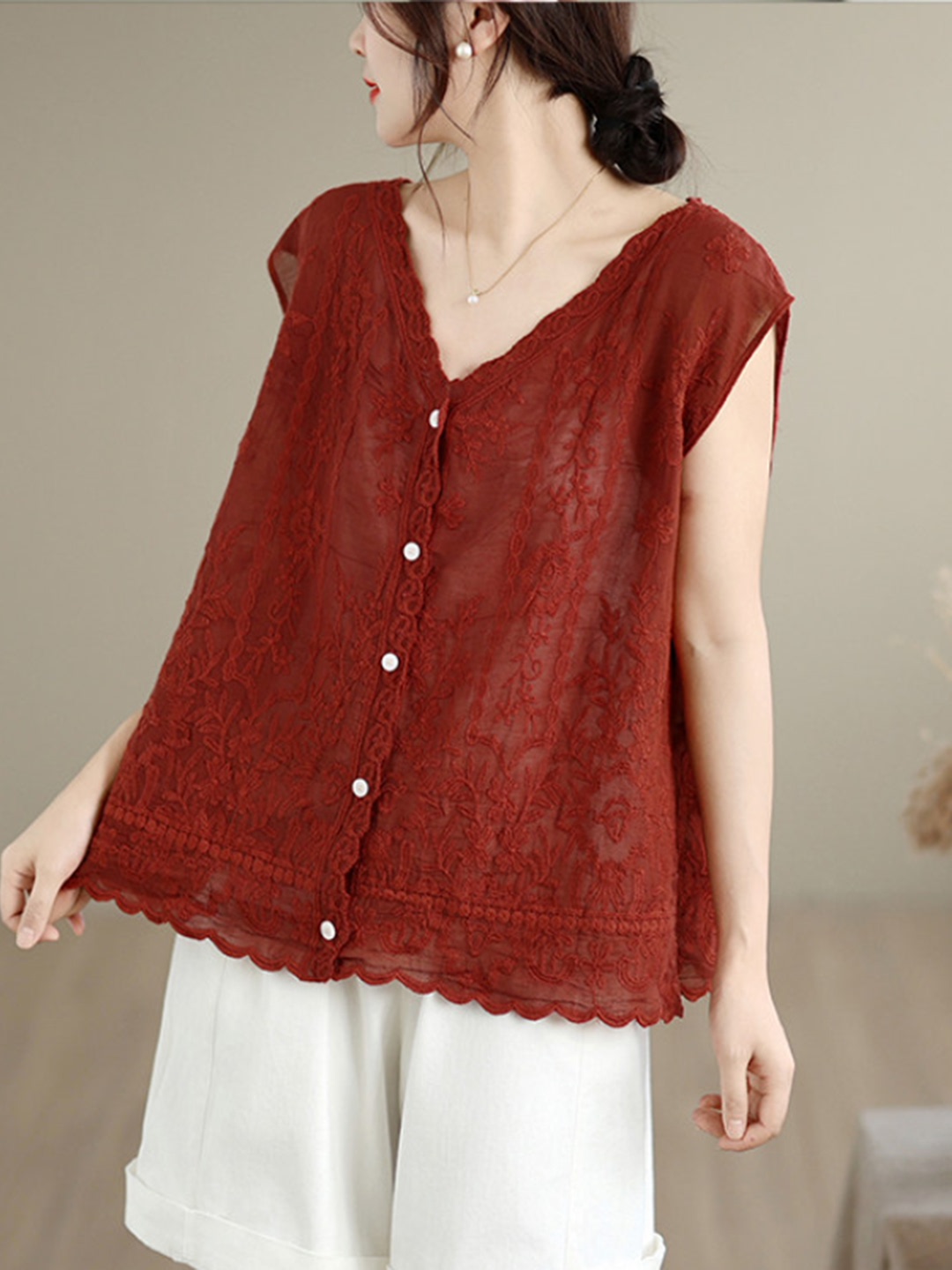 Summer New Heavy Embroidery Ve - Embroidery Artist review and price