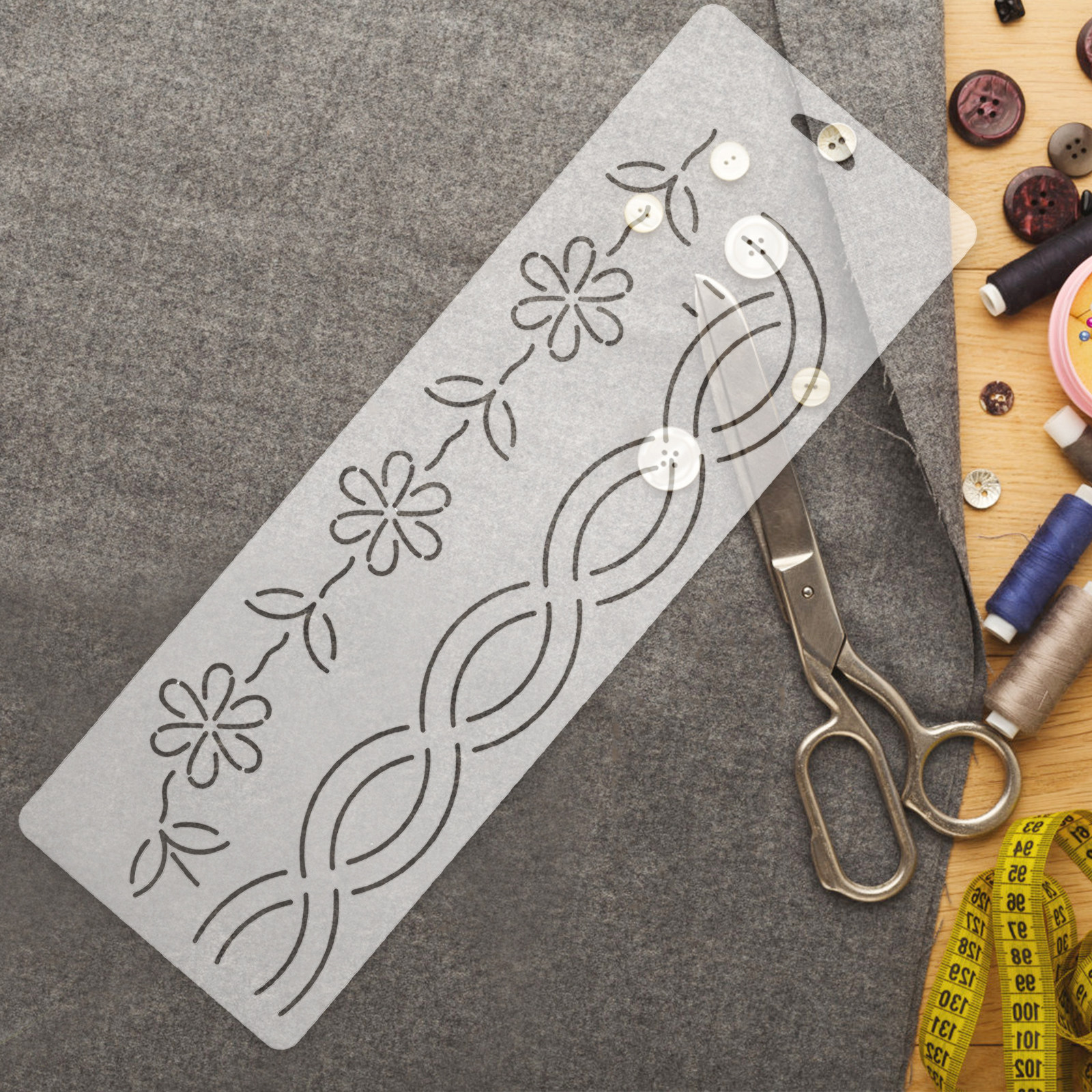 2Pcs Quilting Templates Set Tr - Embroidery And Quilting review and price