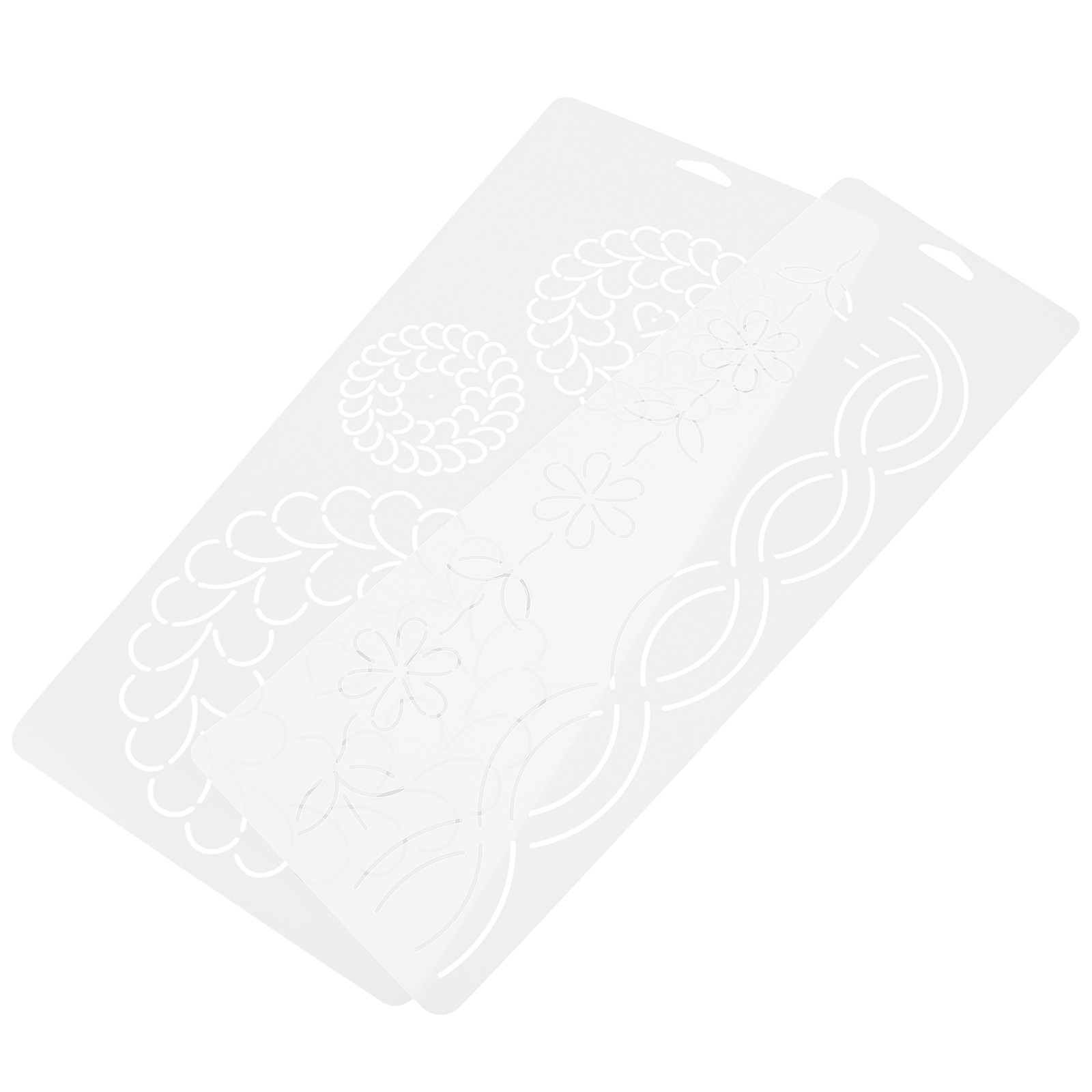 2Pcs Quilting Templates Set Tr - Embroidery And Quilting review and price