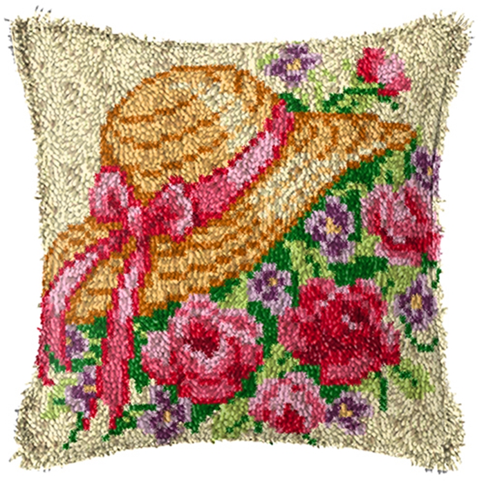 Smyrna Flower Latch Hook Kit M - Printed Embroidery Kit review and price