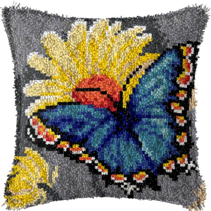 Smyrna Flower Latch Hook Kit M - Printed Embroidery Kit review and price