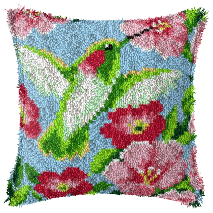 Smyrna Flower Latch Hook Kit M - Printed Embroidery Kit review and price