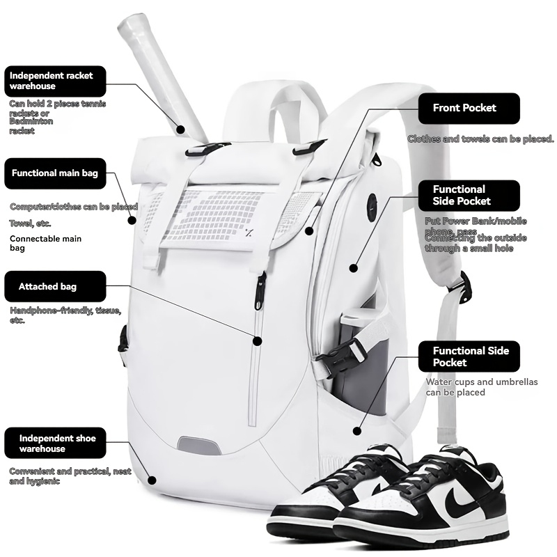 Badminton bag, tennis fitness  - Embroidery Bag review and price