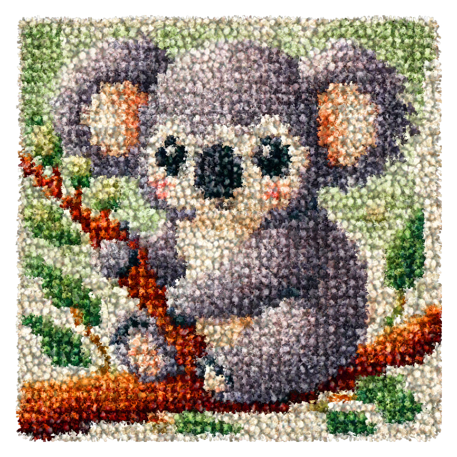 Cute Animals Embroidery Latch  - Printed Embroidery Kit review and price