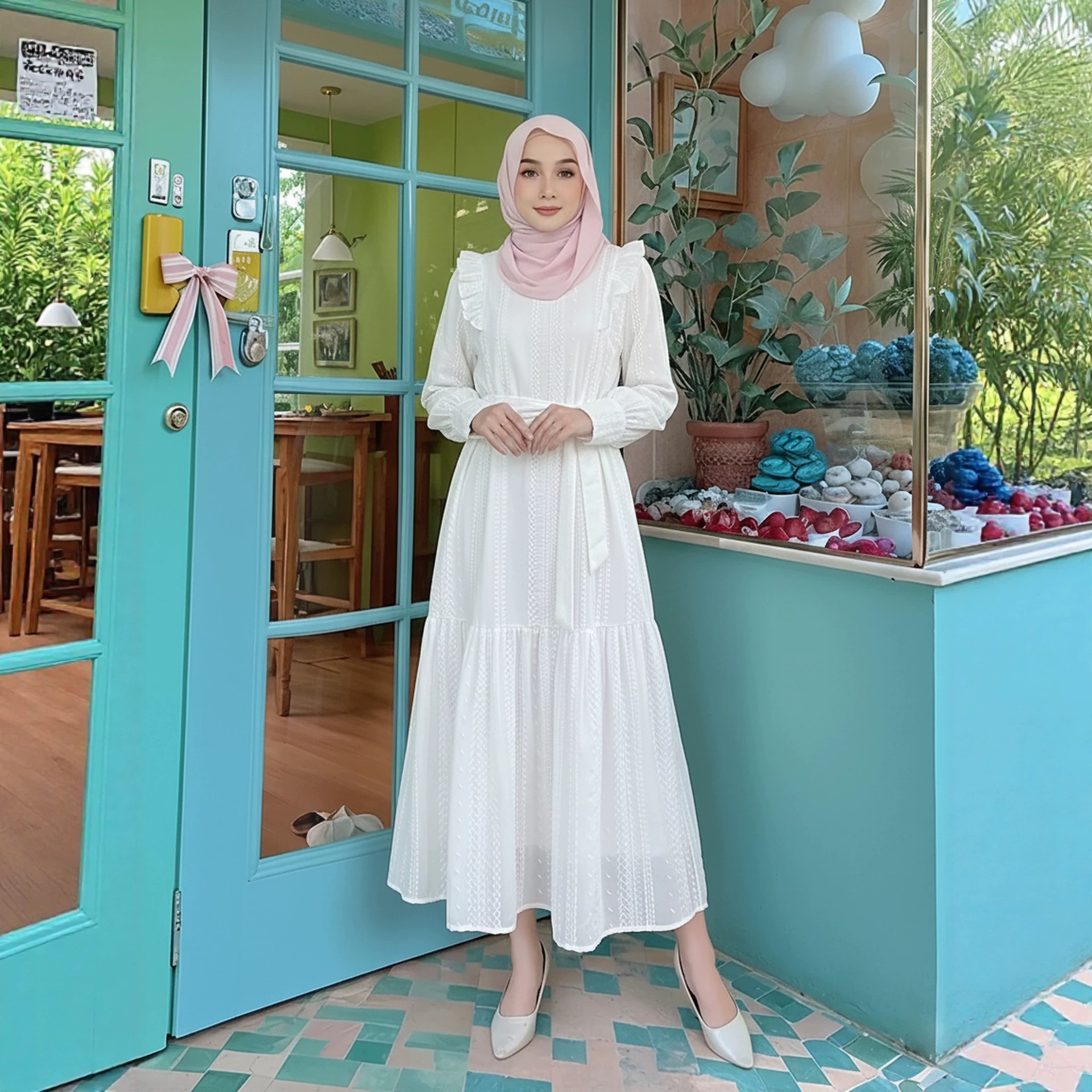 Muslim Dubai Malaysia Indonesi - Embroidery In Indonesia review and price