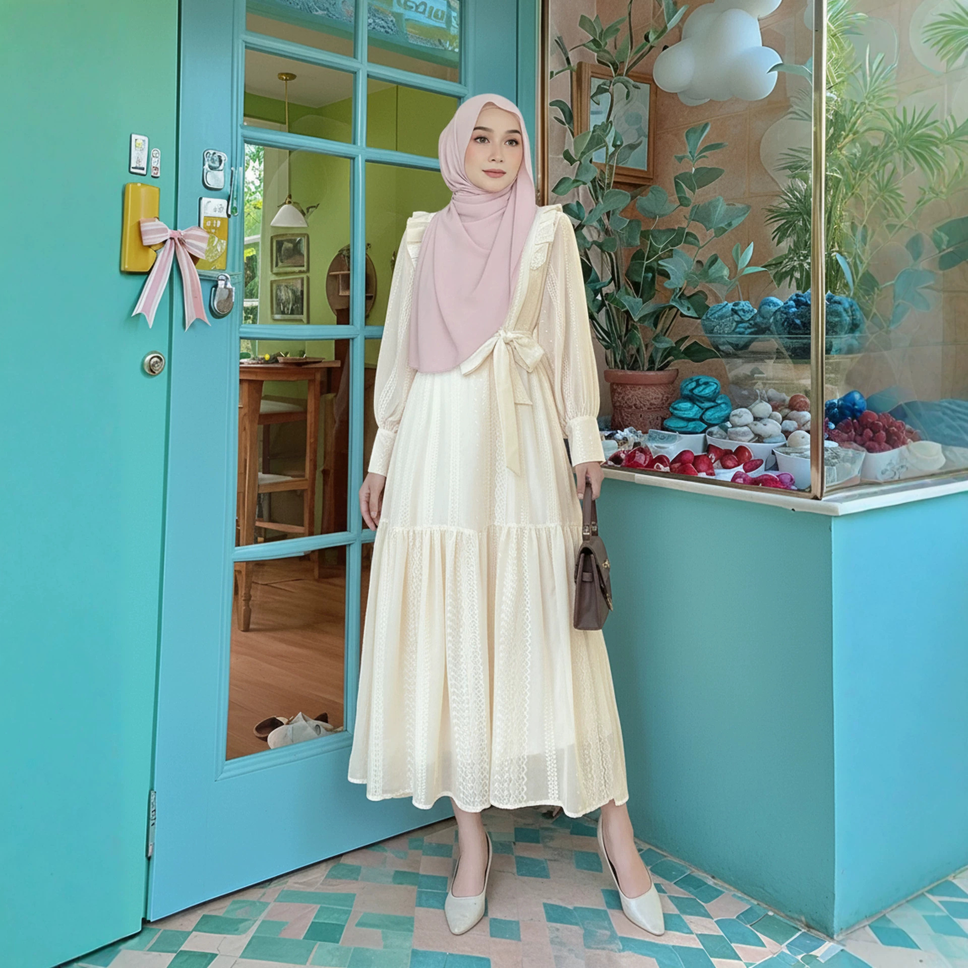 Muslim Dubai Malaysia Indonesi - Embroidery In Indonesia review and price