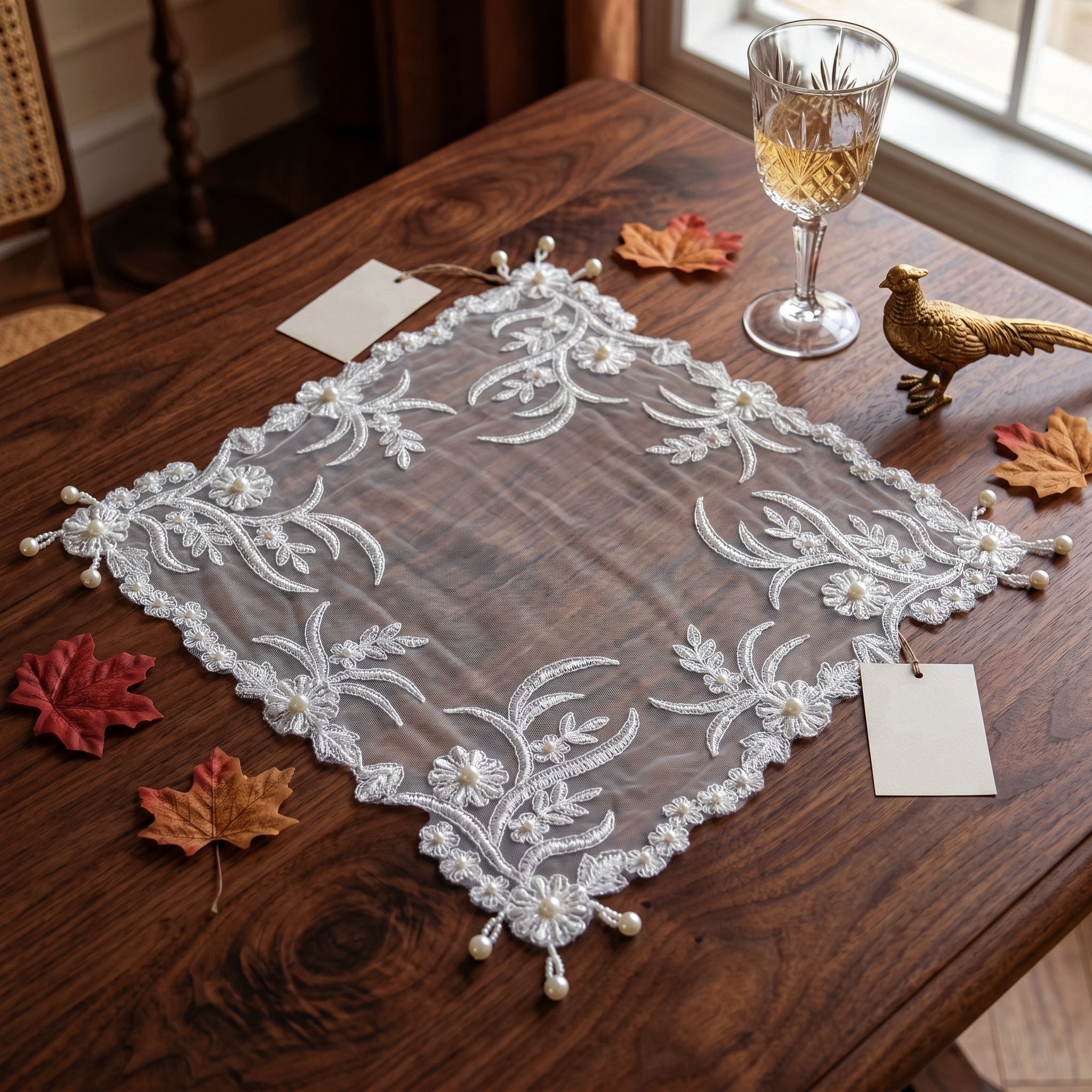 Set Of 4pcs Elegant Embroidery - Embroidery Cloth review and price
