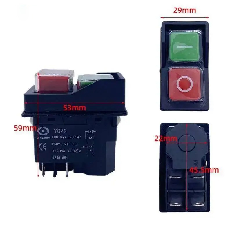 110V/220V  YCZ2 Electromagneti - Embroidery Red review and price