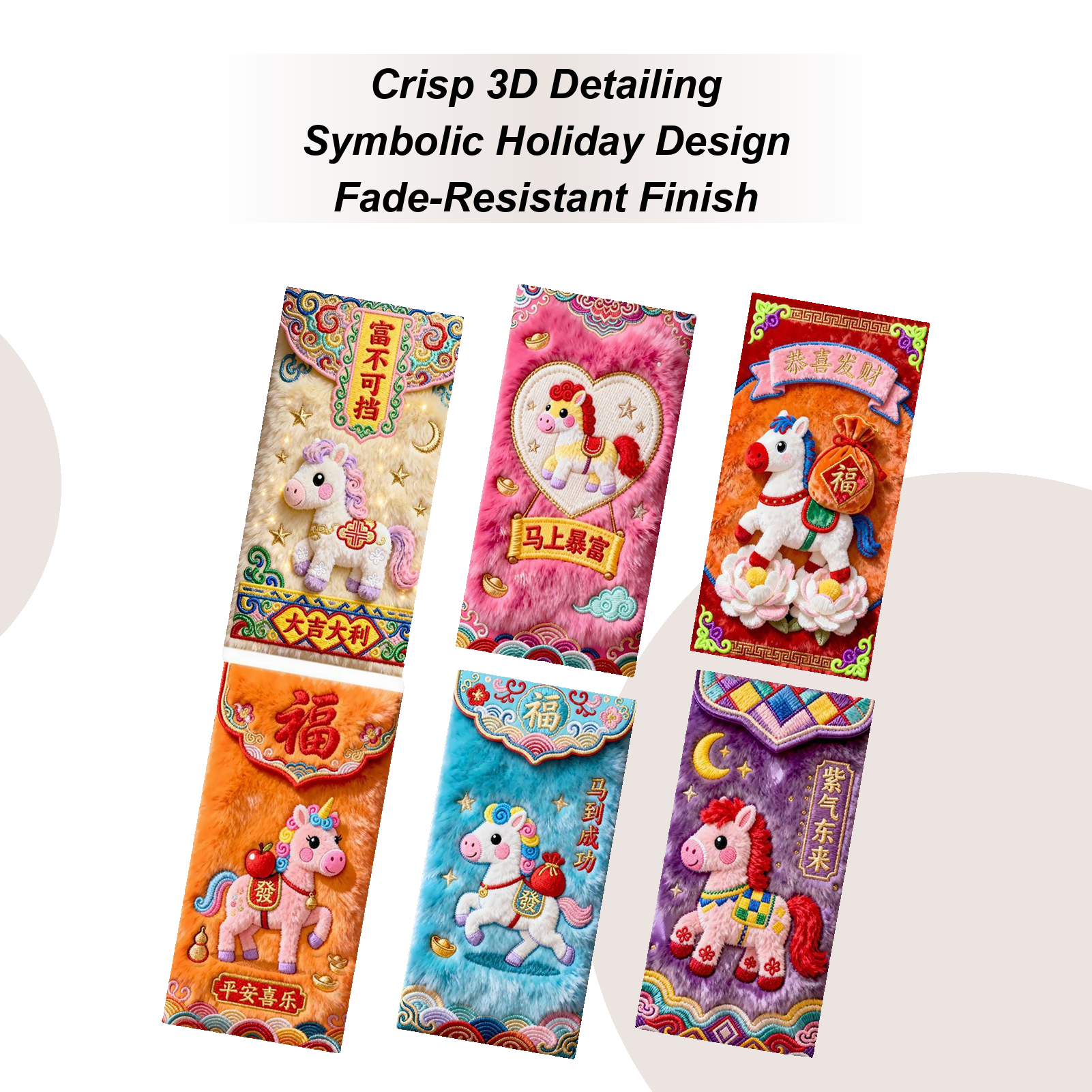2026 Chinese Red Envelope 6pcs - Embroidery Red review and price