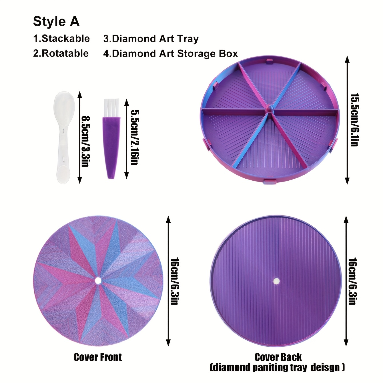 Diamond Painting Tray Storage  - Embroidery Kit Starter review and price