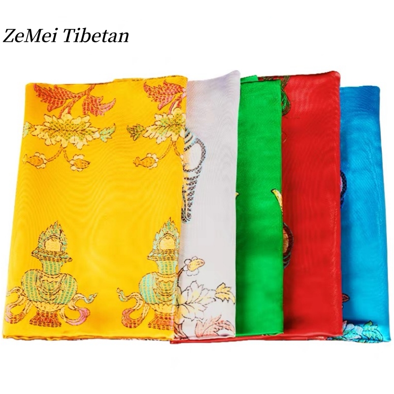 Tibetan-Style Hada Tantric Fiv - Embroidery Cloth review and price