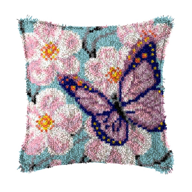 Flowers Plant Latch Hook Kit K - Printed Embroidery Kit review and price