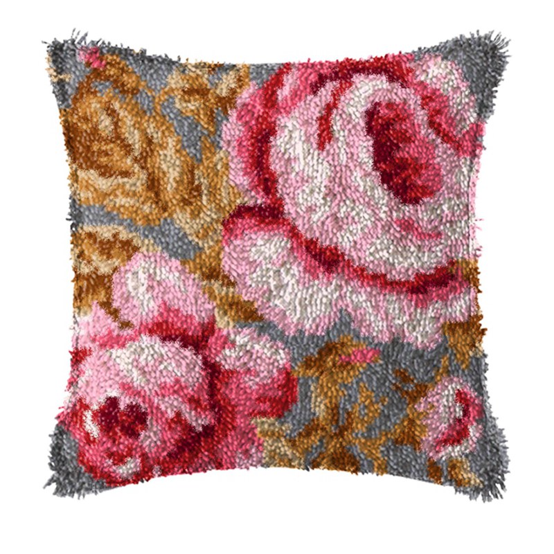 Flowers Plant Latch Hook Kit K - Printed Embroidery Kit review and price