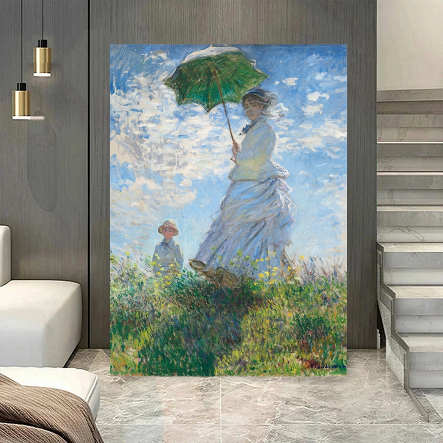 Artist Monet Famous Paintings  - Embroidery Artist review and price