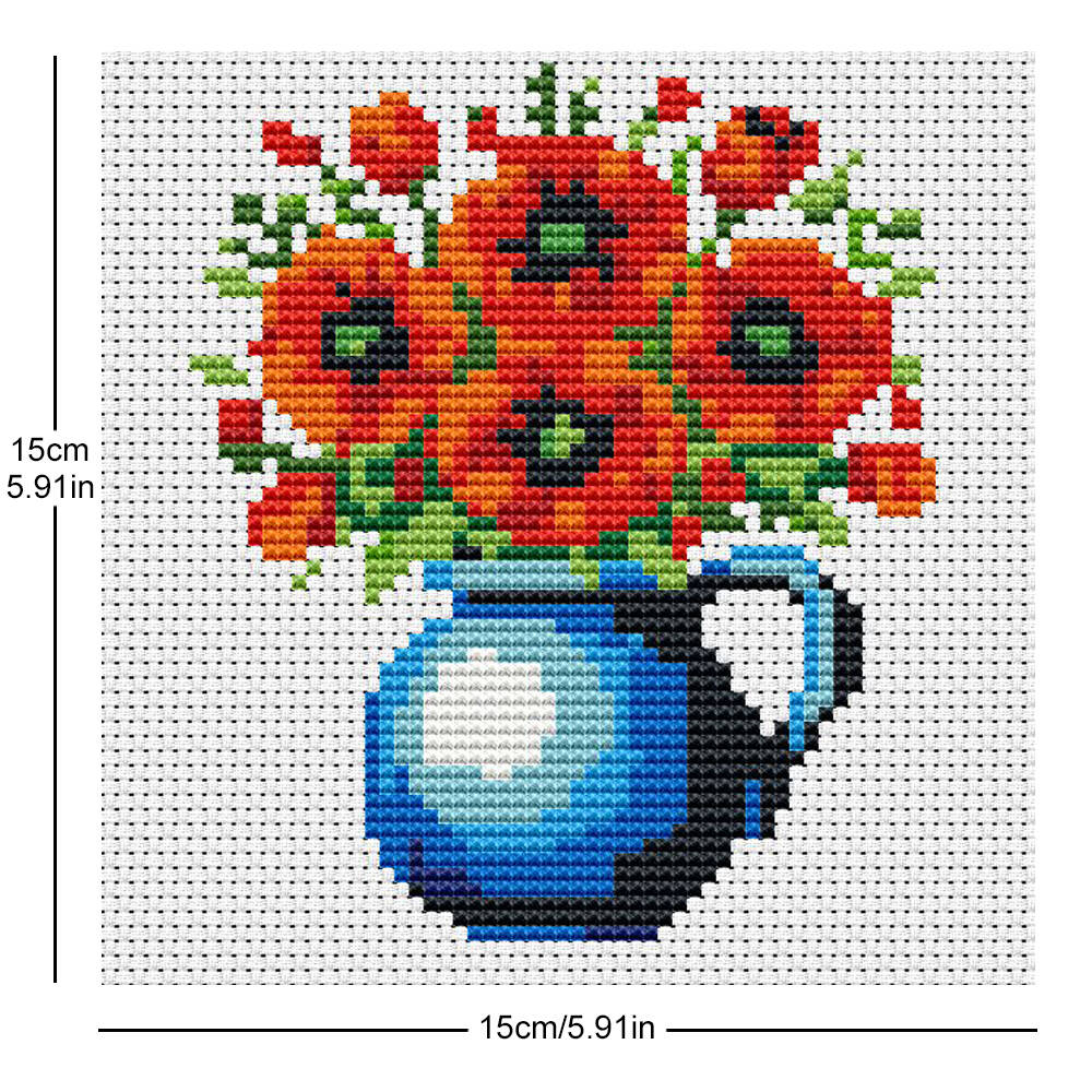 Evershine 8pcs Mini Flower Cro - Embroidery Artist review and price