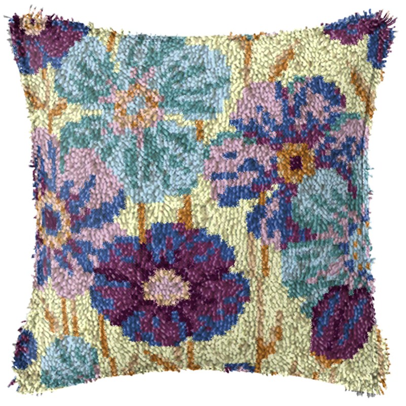 European Retro Flower Latch Ho - Printed Embroidery Kit review and price