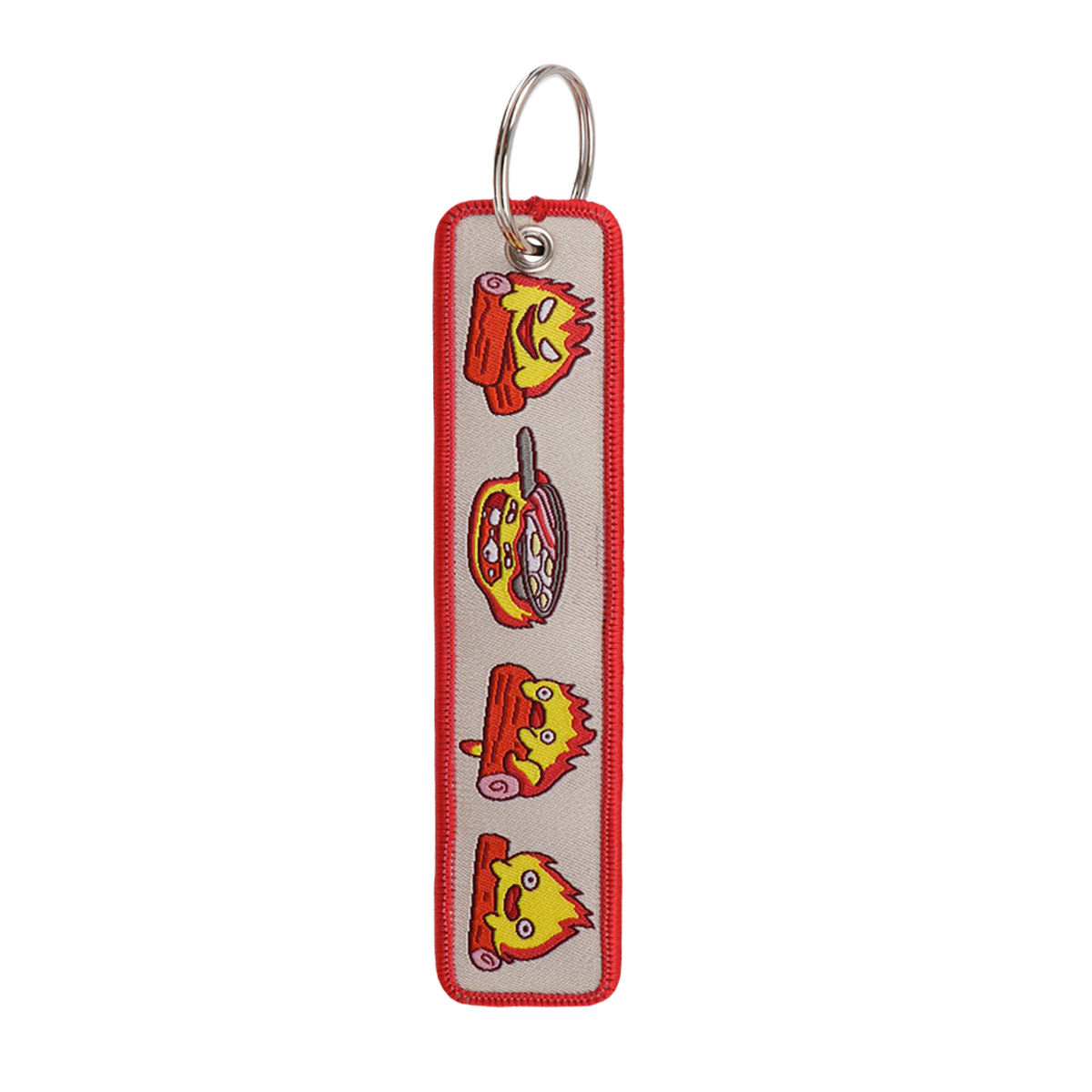 Anime Fire Embroidery Key Fobs - Embroidery Bag review and price