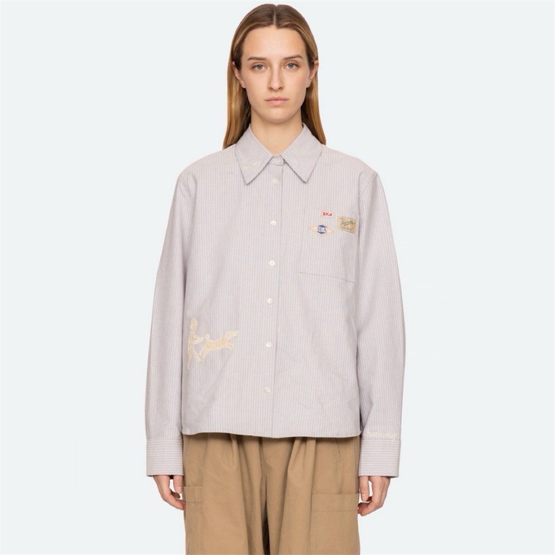 New York Striped Shirt Autumn  - Embroidery York review and price