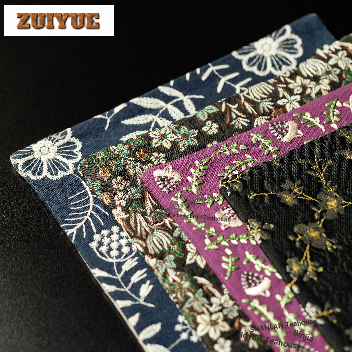 Embroidery Double-layer Tea Ta - Embroidery Cloth review and price