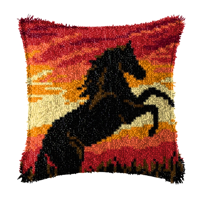 Elephant Horse Animal Latch Ho - Printed Embroidery Kit review and price